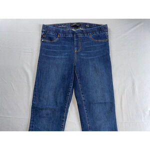Liverpool Jeans Co The Denim Legging LM2021F14 In Corvus Dark. Size 10, GUC!!